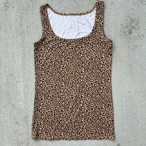 Storq Maternity Tank Top Leopard Print Size 3 Medium